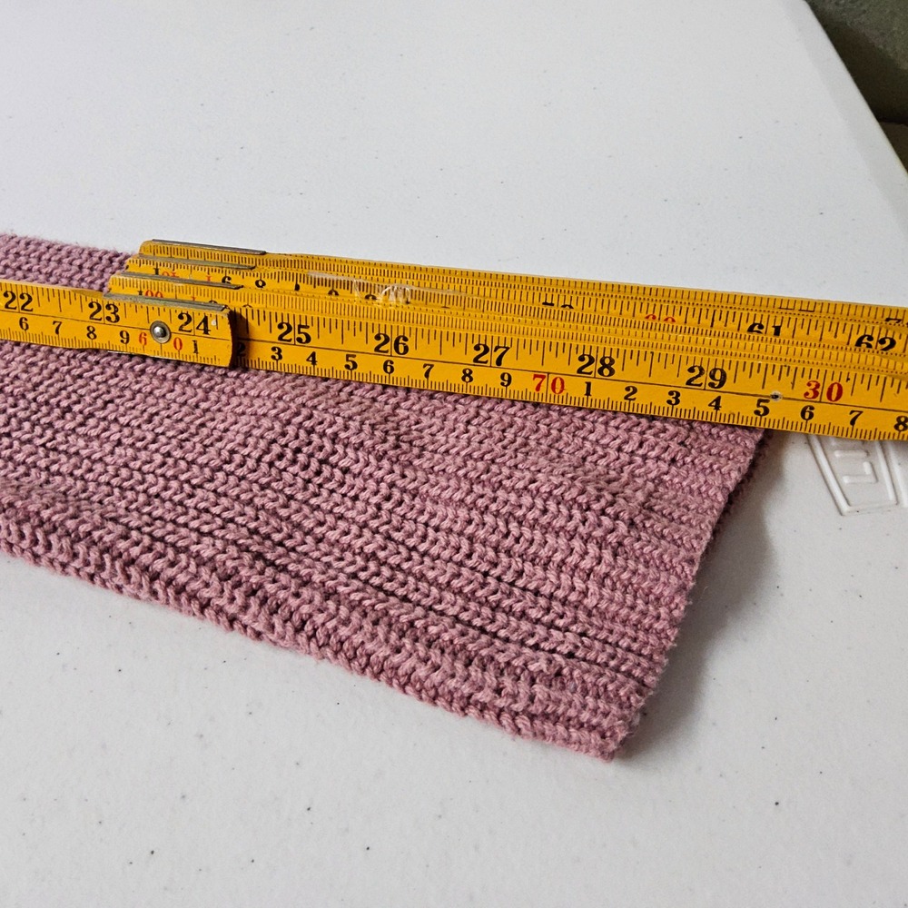 Moon & Madison Knit Sweater Lace-Up Long Sleeve Casual Mauve Size L - Picture 10 of 10